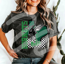 Load image into Gallery viewer, Checkered Mascot Tee