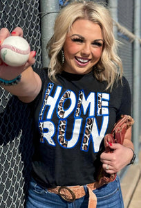 Home Run Leopard Tee