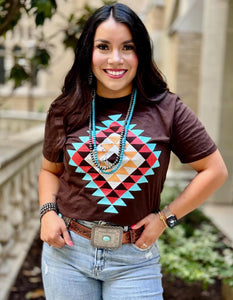 Fall Aztec Tee