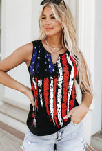 Load image into Gallery viewer, American Flag Printed Tank