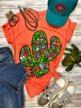 Load image into Gallery viewer, (COLLECTIVE) Fiesta Cactus Tee