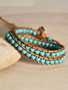 Turquoise Beaded Bracelet