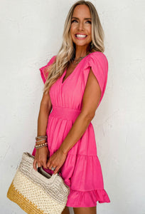 Strawberry Ruffle Dress