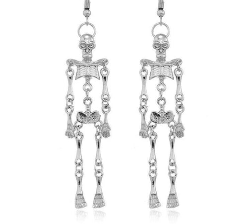 Skeleton Earrings