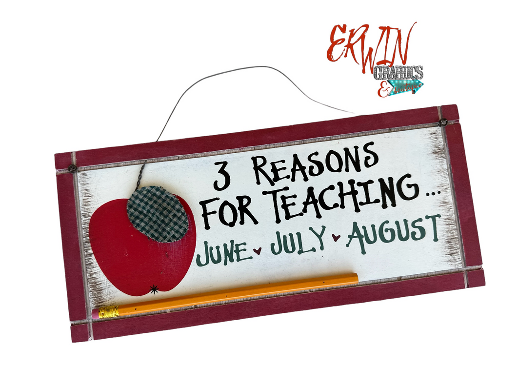 3 Reasons For Teaching