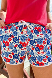 Drawstring Everyday Shorts (SEVERAL PRINT OPTIONS)