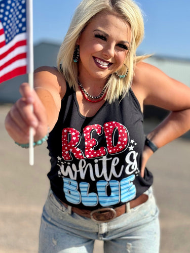 Red White & Blue Tank