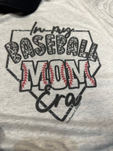 Load image into Gallery viewer, Baseball Mom Era Tee