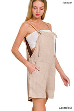 Load image into Gallery viewer, Knot Strap Romper Overalls