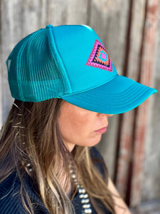 (COLLECTIVE) Cheyenne Aztec on Foam Trucker Cap