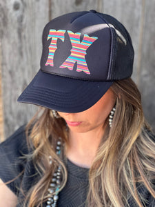 (COLLECTIVE) Serape TX Foam Trucker Cap