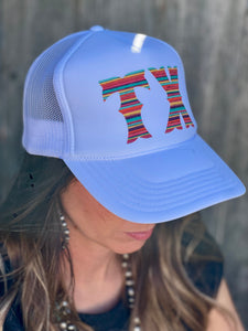 (COLLECTIVE) Serape TX Foam Trucker Cap