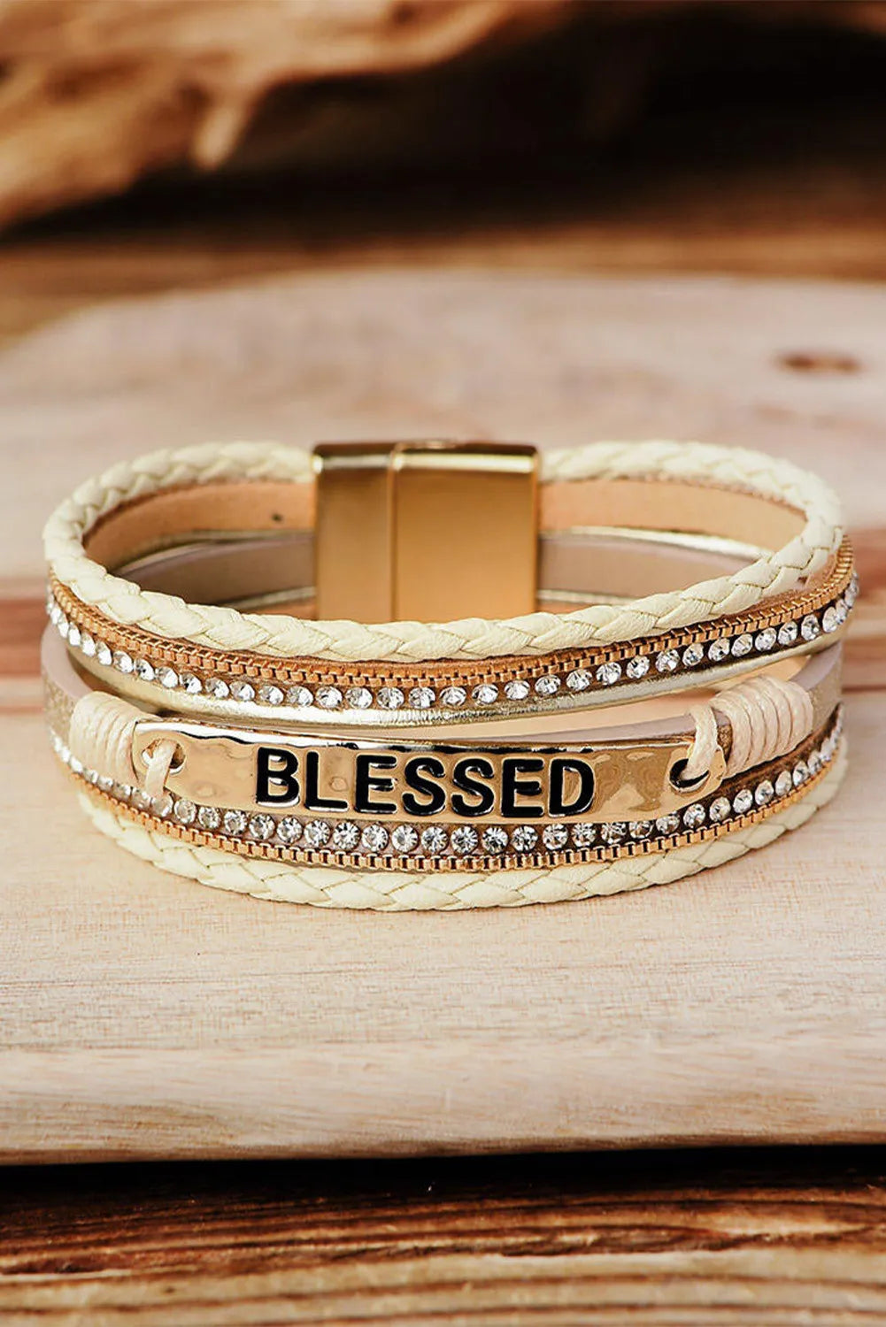 Beige Blessed Bracelet