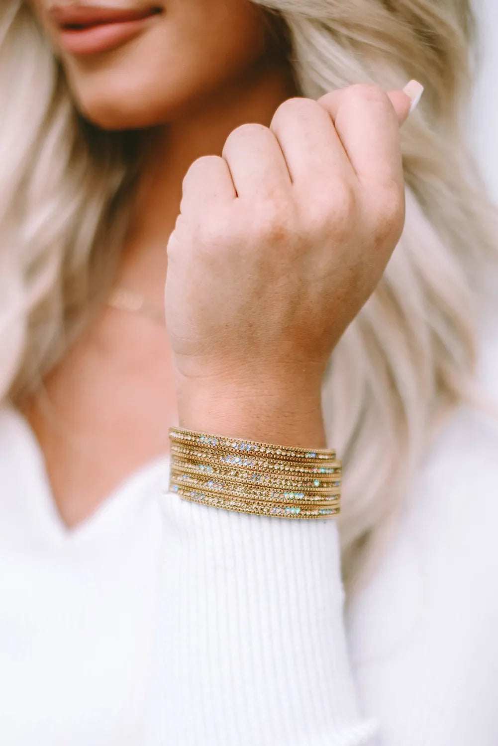 Gold Bling Bracelet