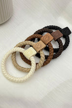 Load image into Gallery viewer, Smiley Face Braided Hair Ties