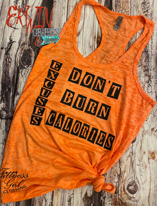 No Excuses Racerback Tank