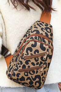 Leopard Print Crossbody