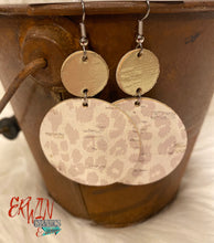 Load image into Gallery viewer, Dangle Piggyback Corkie Earrings