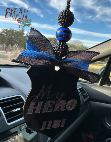 Police Wife/My Hero Mirror Hanger