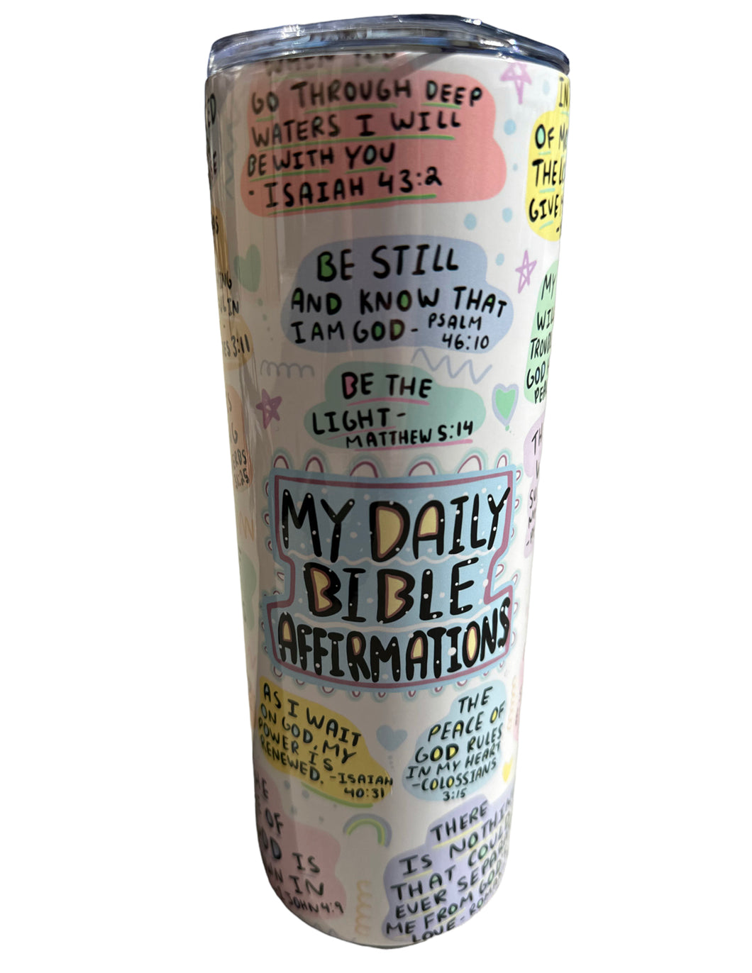 Bible Affirmation Tumbler