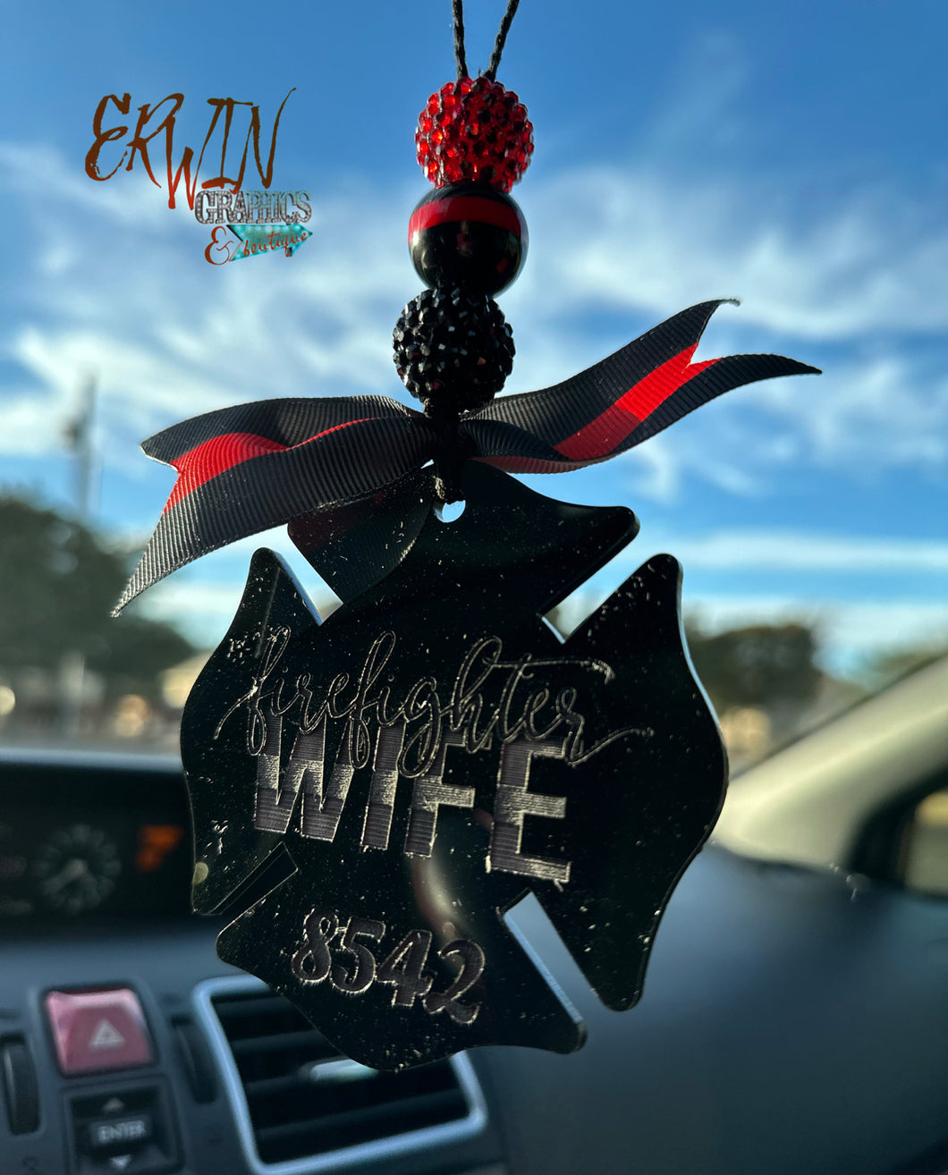 Fire Wife/My Hero Mirror Hanger