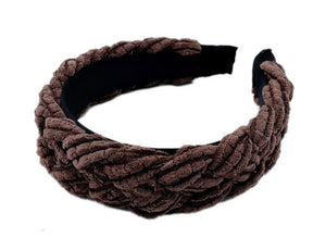 Braided Cordruroy Headband