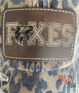 Leather Patch Mascot Hat