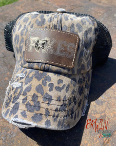 Leather Patch Mascot Hat