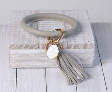 Load image into Gallery viewer, Halo Tassel Bracelet Keychain/Key Ring