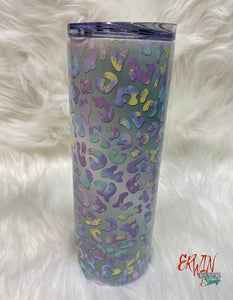 Pastel Leopard Tumbler