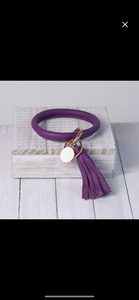 Halo Tassel Bracelet Keychain/Key Ring