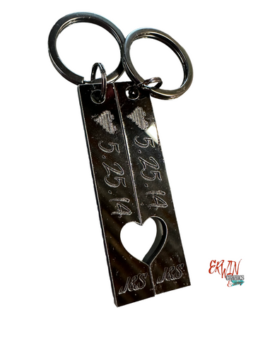 Couples Keychain