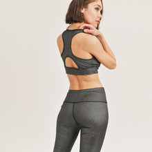 Load image into Gallery viewer, Matching Active Wear Metallic Leggings &amp; Bra