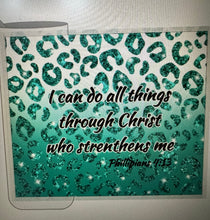 Load image into Gallery viewer, Custom Bible Verse Tumbler