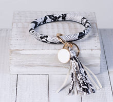 Load image into Gallery viewer, Halo Tassel Bracelet Keychain/Key Ring