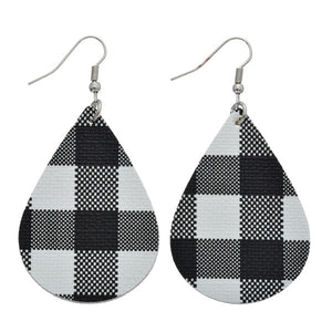 Plaid Teardrops